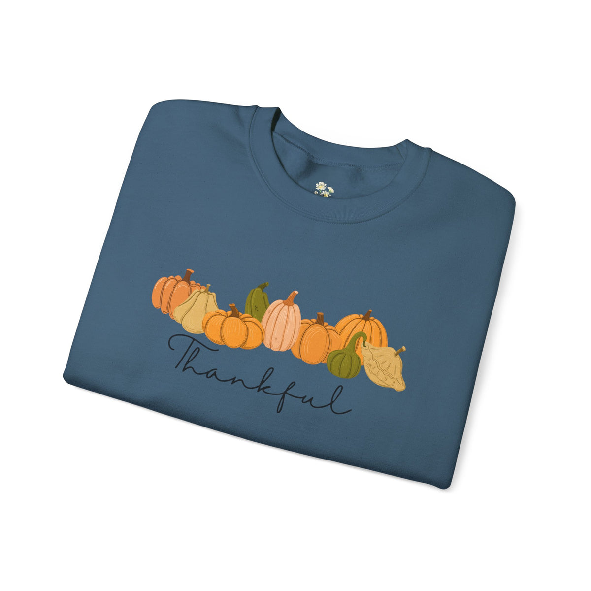 'Thankful' Pumpkin Crewneck Sweatshirt