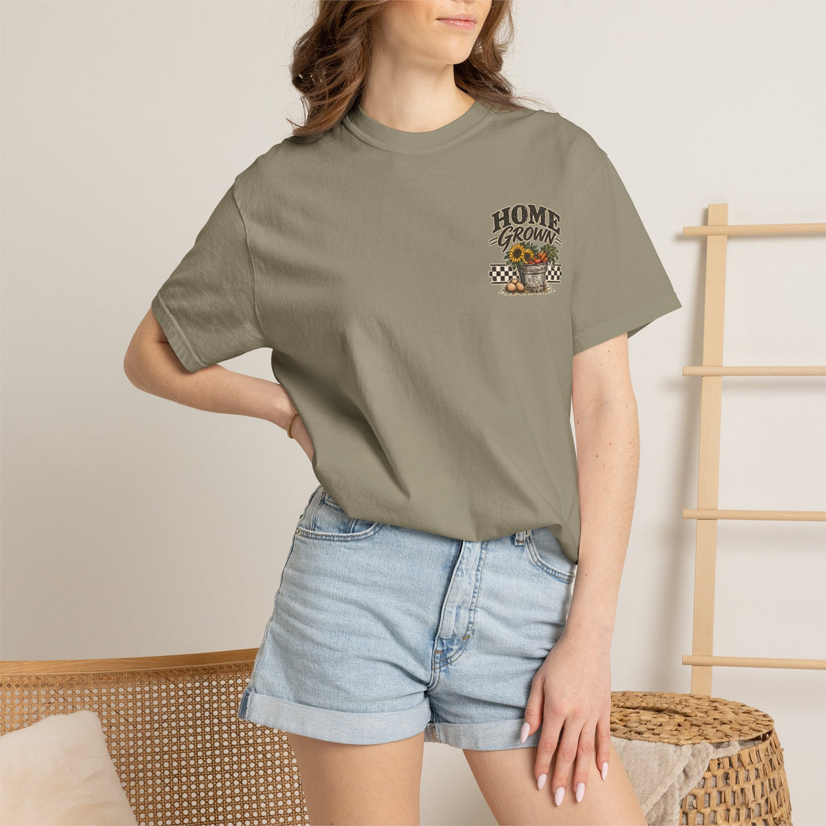 Home Grown Sunflower Garden T-Shirt