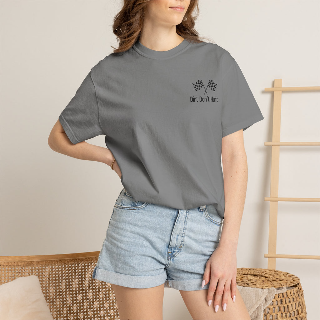 Dirt Don’t Hurt Vintage Race Car T-Shirt