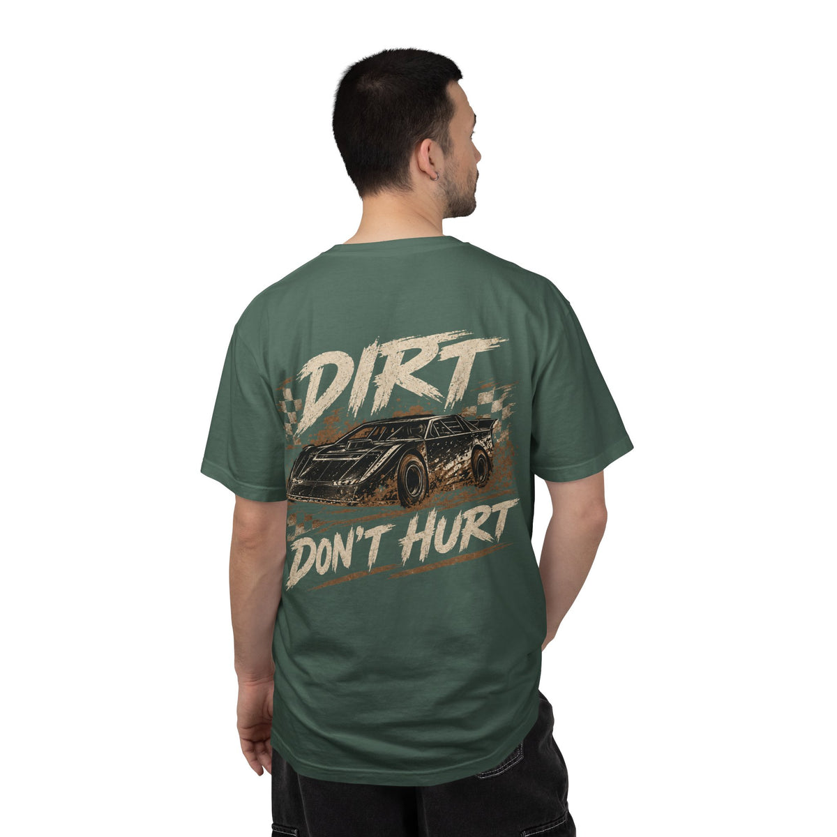 Dirt Don’t Hurt Vintage Race Car T-Shirt