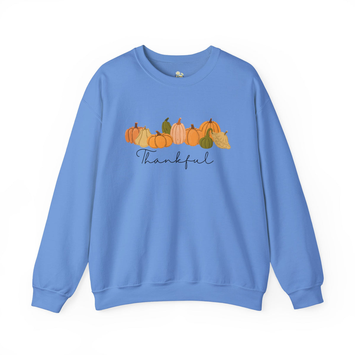 'Thankful' Pumpkin Crewneck Sweatshirt