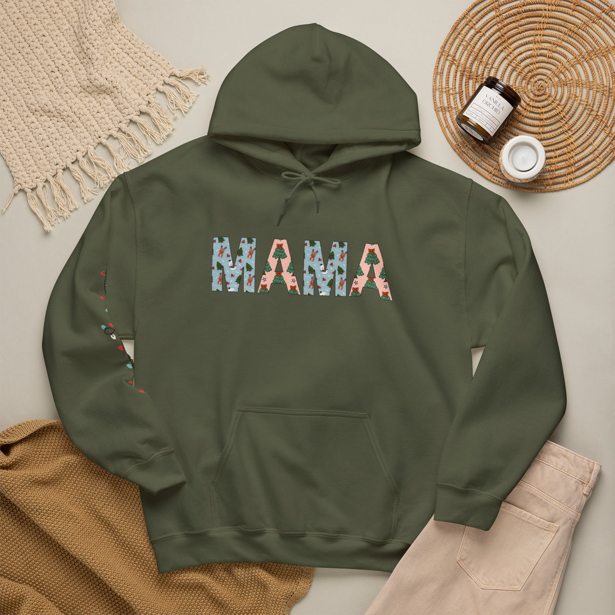 'MAMA' Christmas Hoodie
