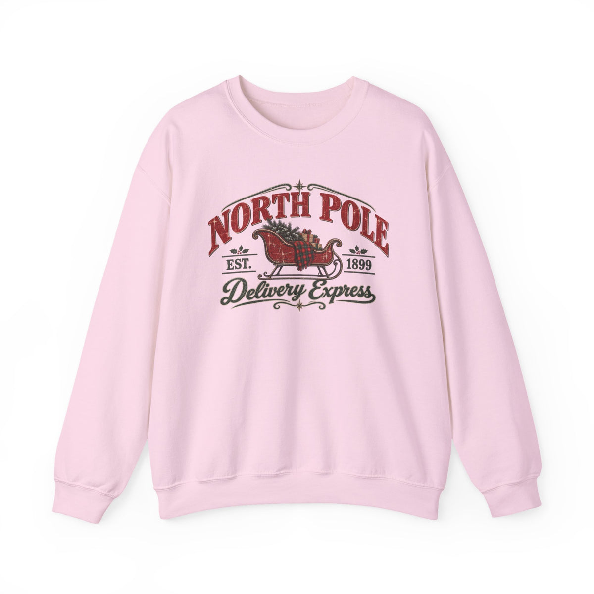 North Pole Delivery Express Christmas Sweatshirt