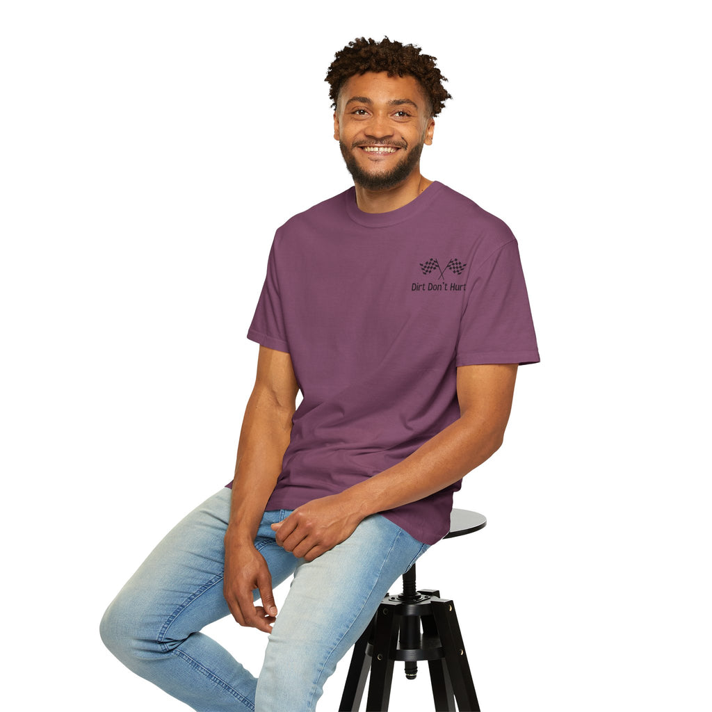 Dirt Don’t Hurt Vintage Race Car T-Shirt