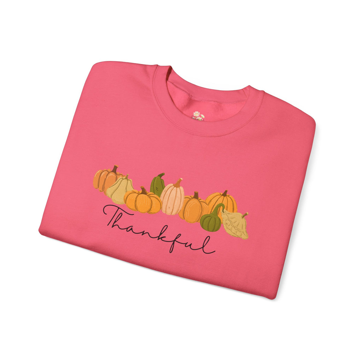 'Thankful' Pumpkin Crewneck Sweatshirt