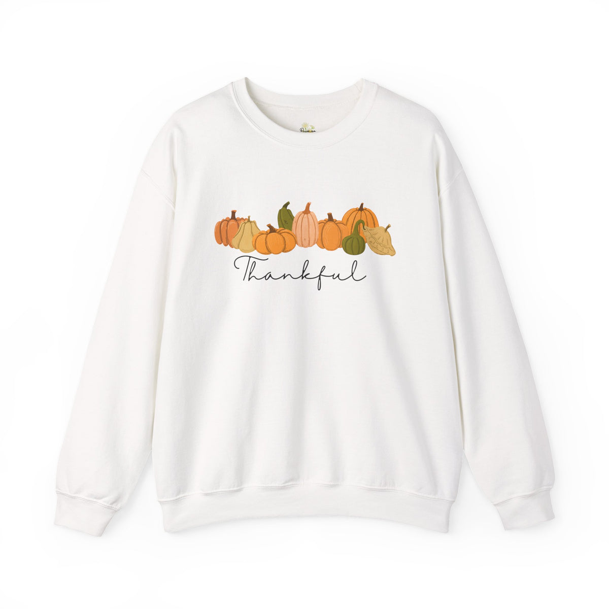 'Thankful' Pumpkin Crewneck Sweatshirt