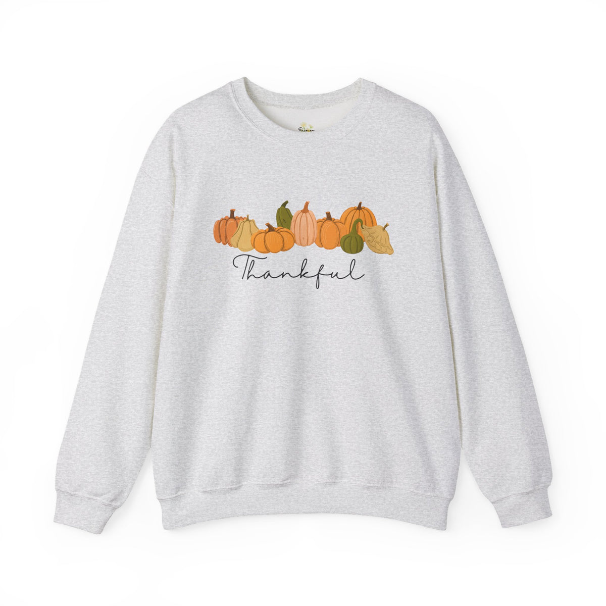 'Thankful' Pumpkin Crewneck Sweatshirt