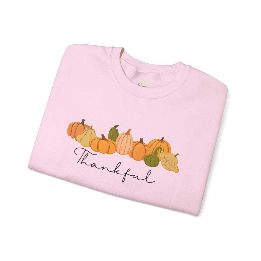 'Thankful' Pumpkin Crewneck Sweatshirt