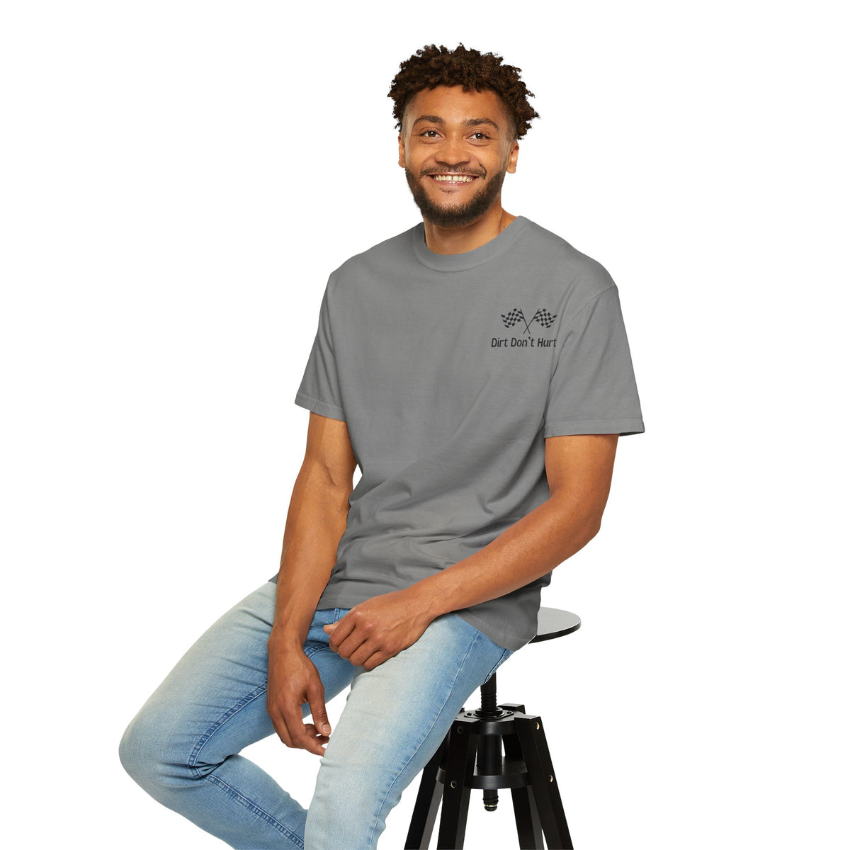 Dirt Don’t Hurt Vintage Race Car T-Shirt