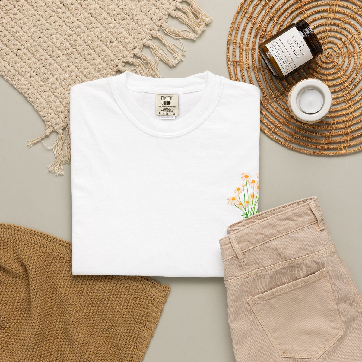 'Blame It on My Roots' Floral T-Shirt
