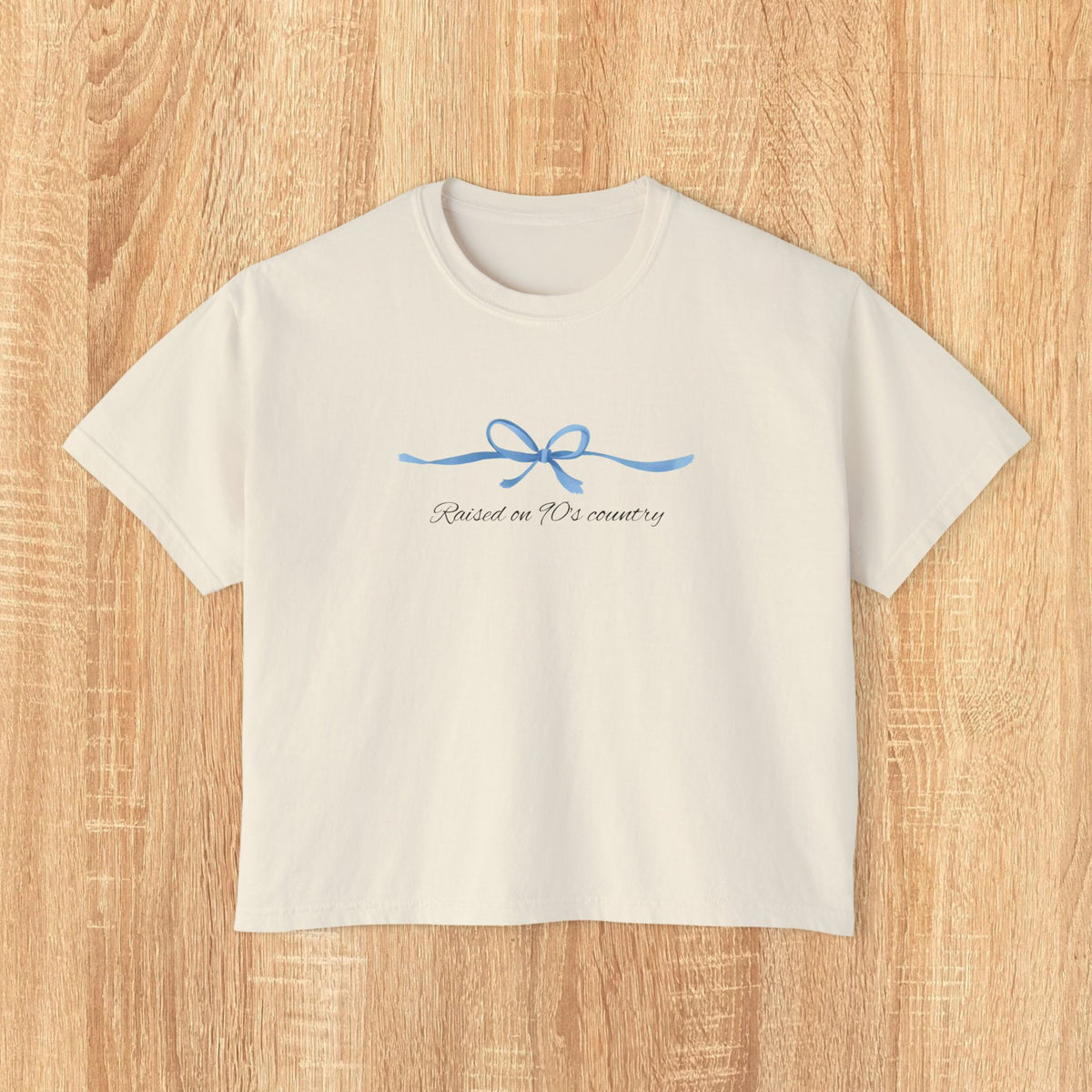Raised on 90's country boxy tee