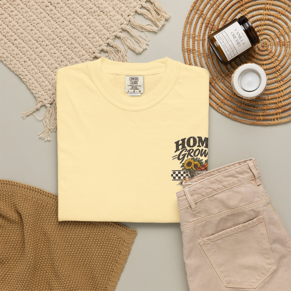 Home Grown Sunflower Garden T-Shirt