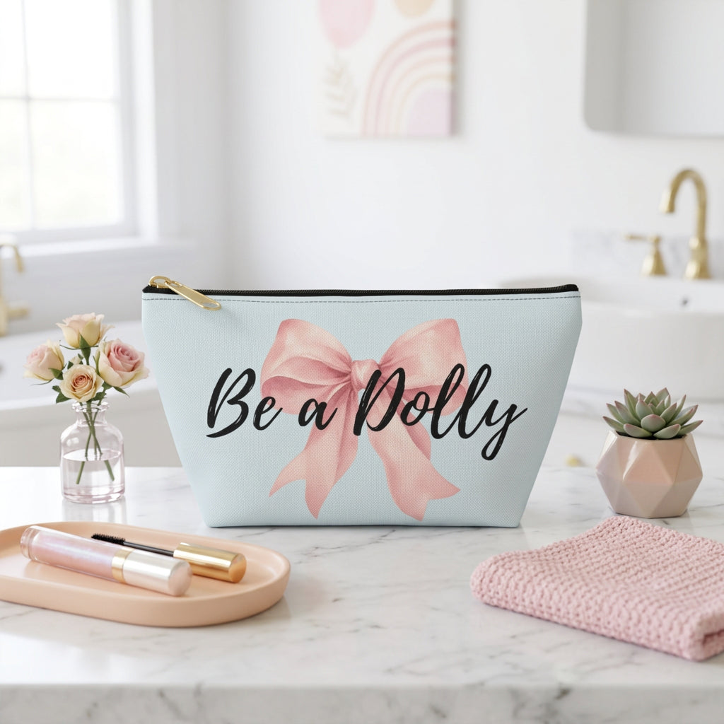 'Be a Dolly' Bow Makeup Pouch