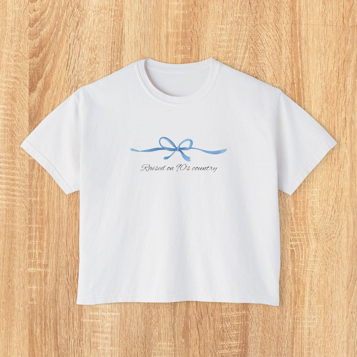 Raised on 90's country boxy tee