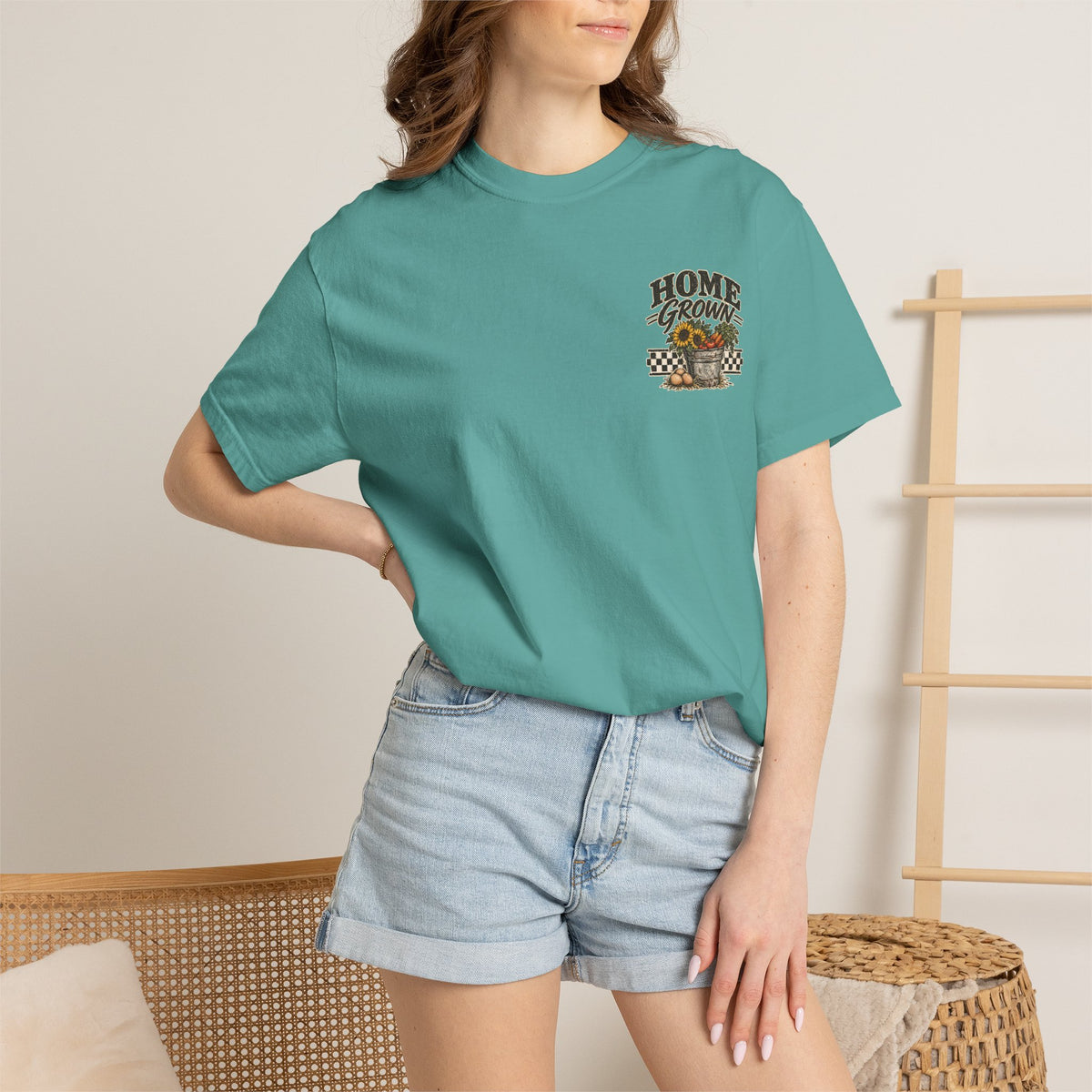Home Grown Sunflower Garden T-Shirt