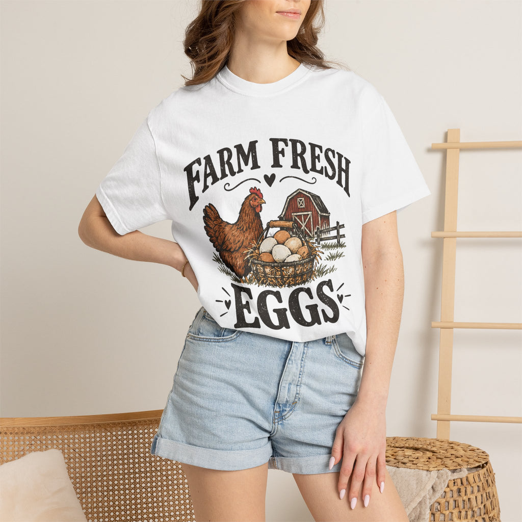 Farm Fresh Eggs Chicken T-Shirt