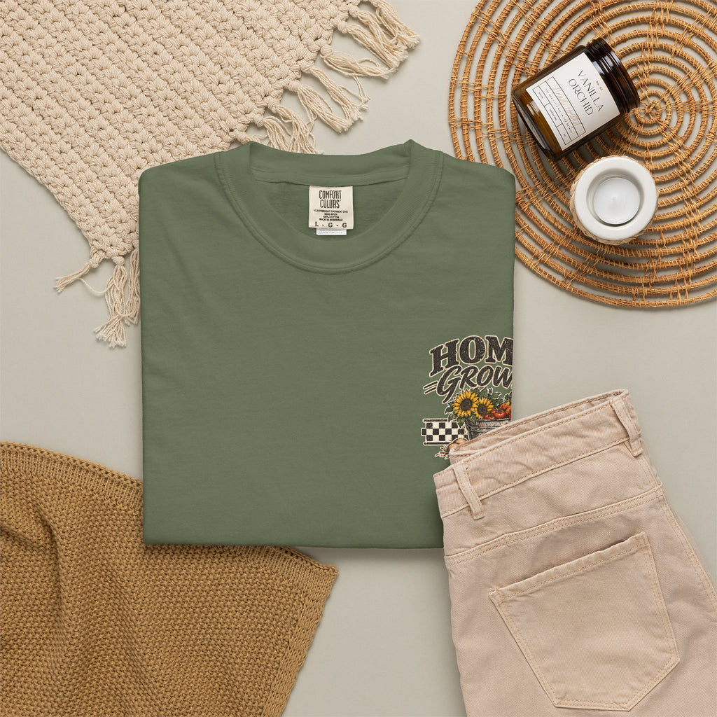 Home Grown Sunflower Garden T-Shirt