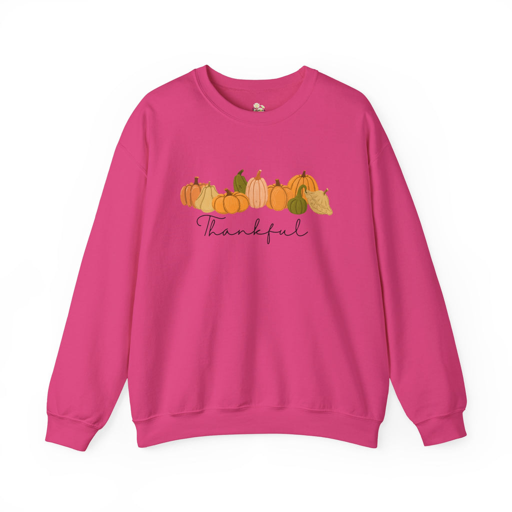 'Thankful' Pumpkin Crewneck Sweatshirt