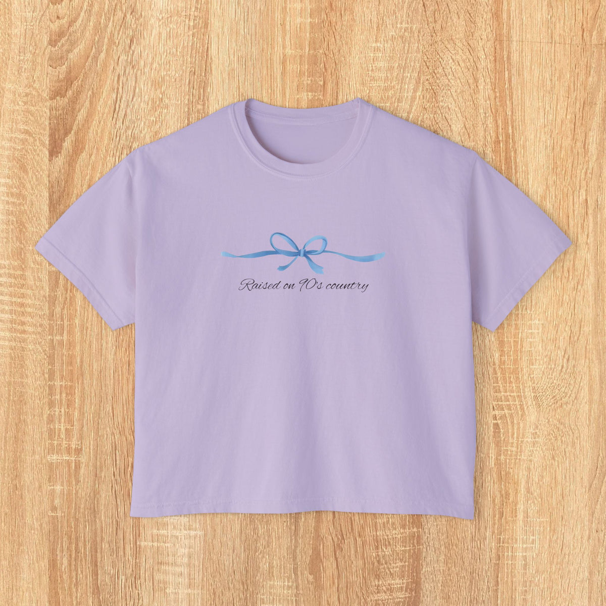 Raised on 90's country boxy tee