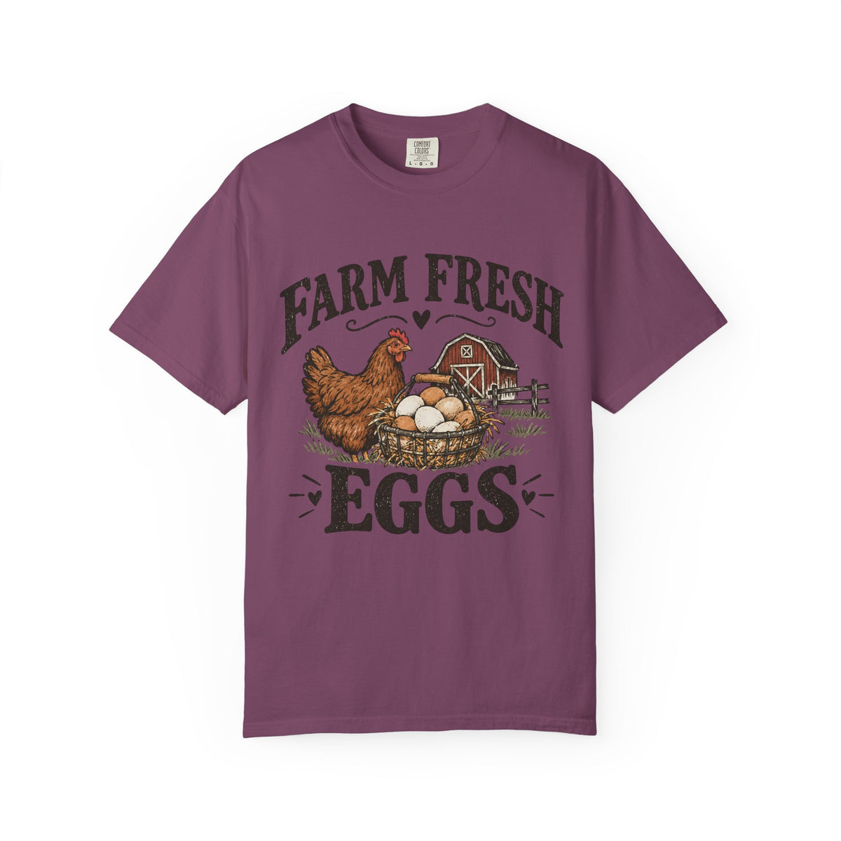 Farm Fresh Eggs Chicken T-Shirt