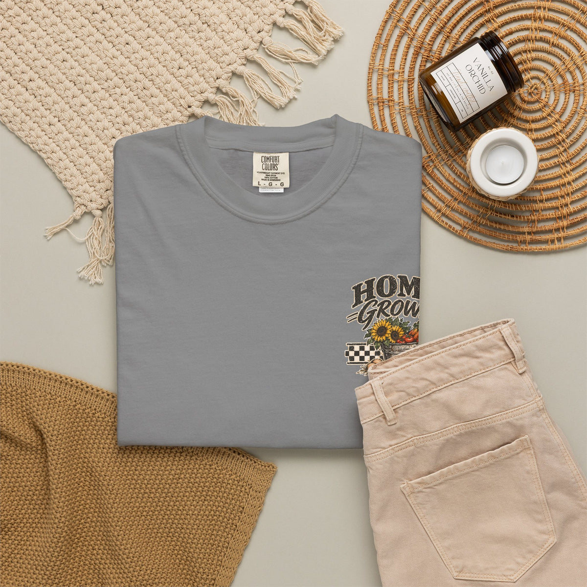 Home Grown Sunflower Garden T-Shirt