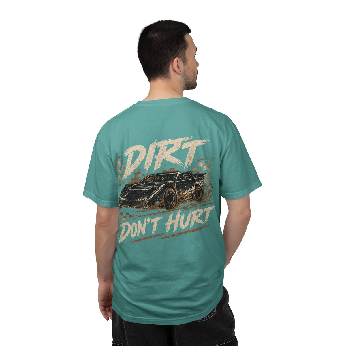 Dirt Don’t Hurt Vintage Race Car T-Shirt