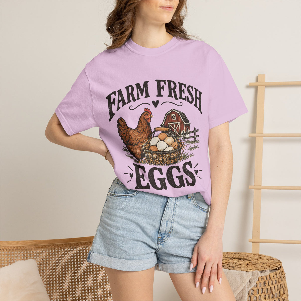 Farm Fresh Eggs Chicken T-Shirt