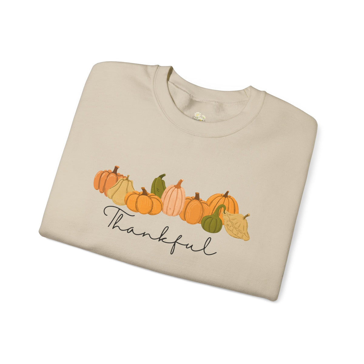 'Thankful' Pumpkin Crewneck Sweatshirt