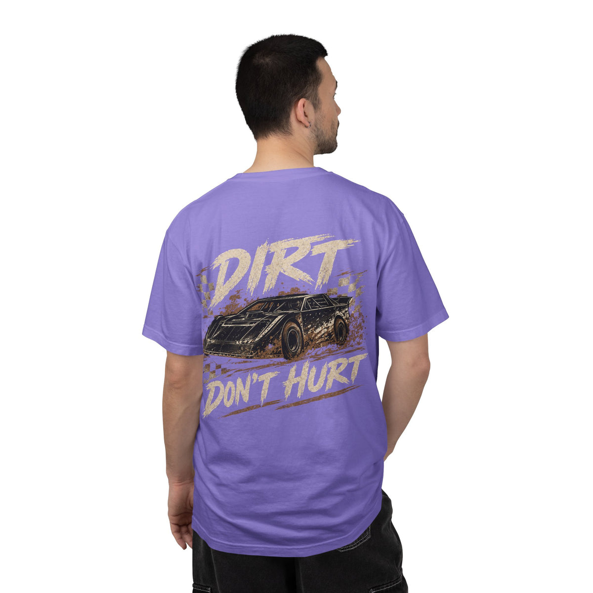 Dirt Don’t Hurt Vintage Race Car T-Shirt