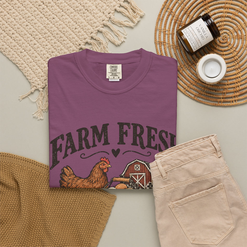Farm Fresh Eggs Chicken T-Shirt