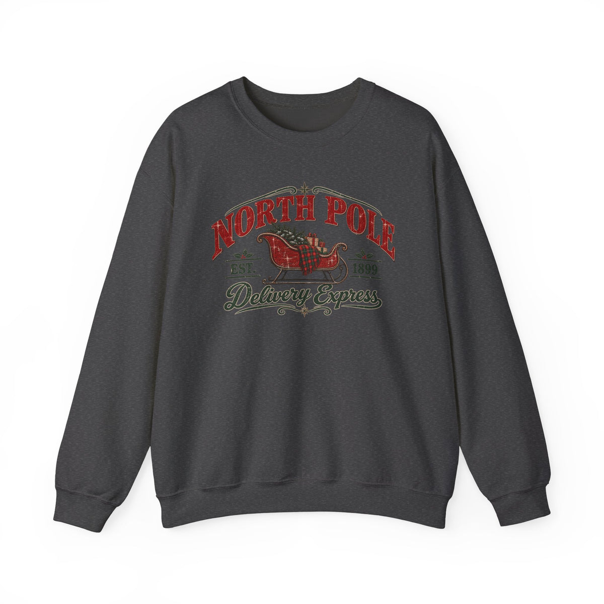 North Pole Delivery Express Christmas Sweatshirt