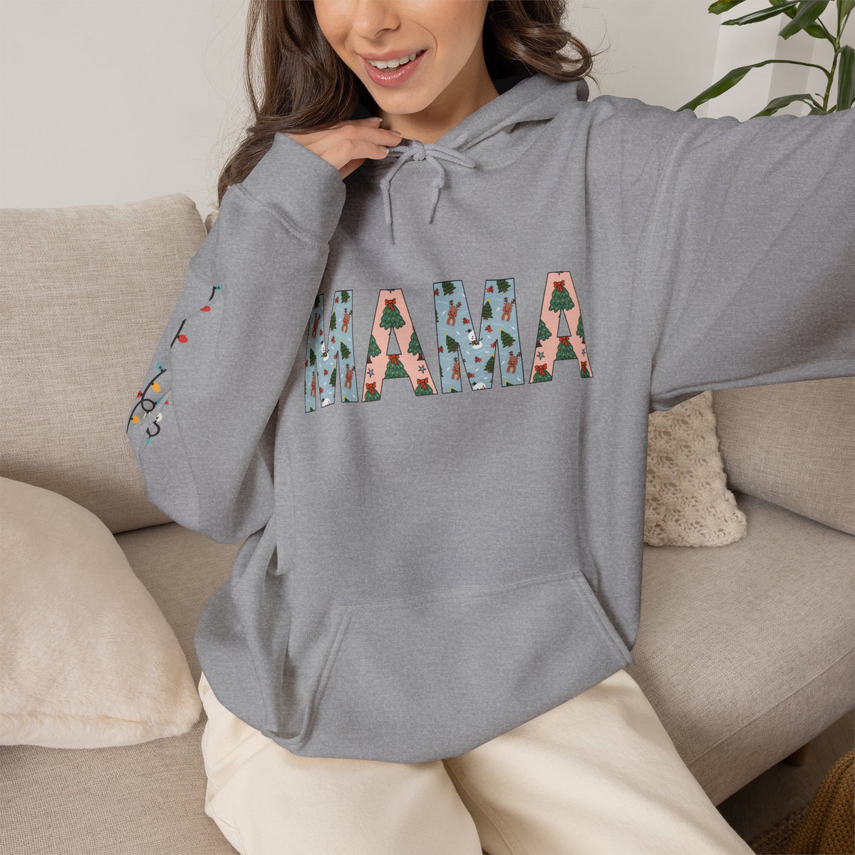 'MAMA' Christmas Hoodie