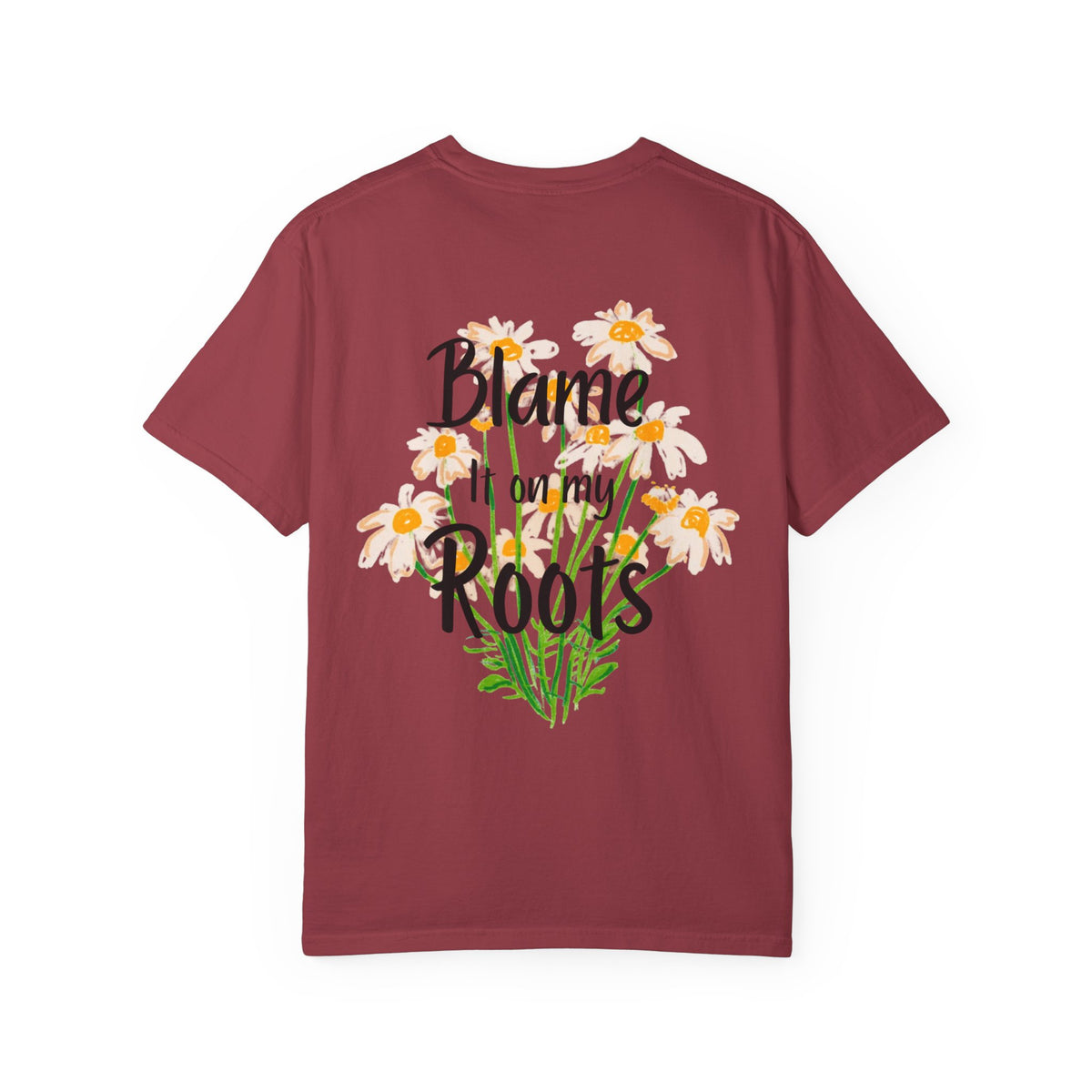 'Blame It on My Roots' Floral T-Shirt