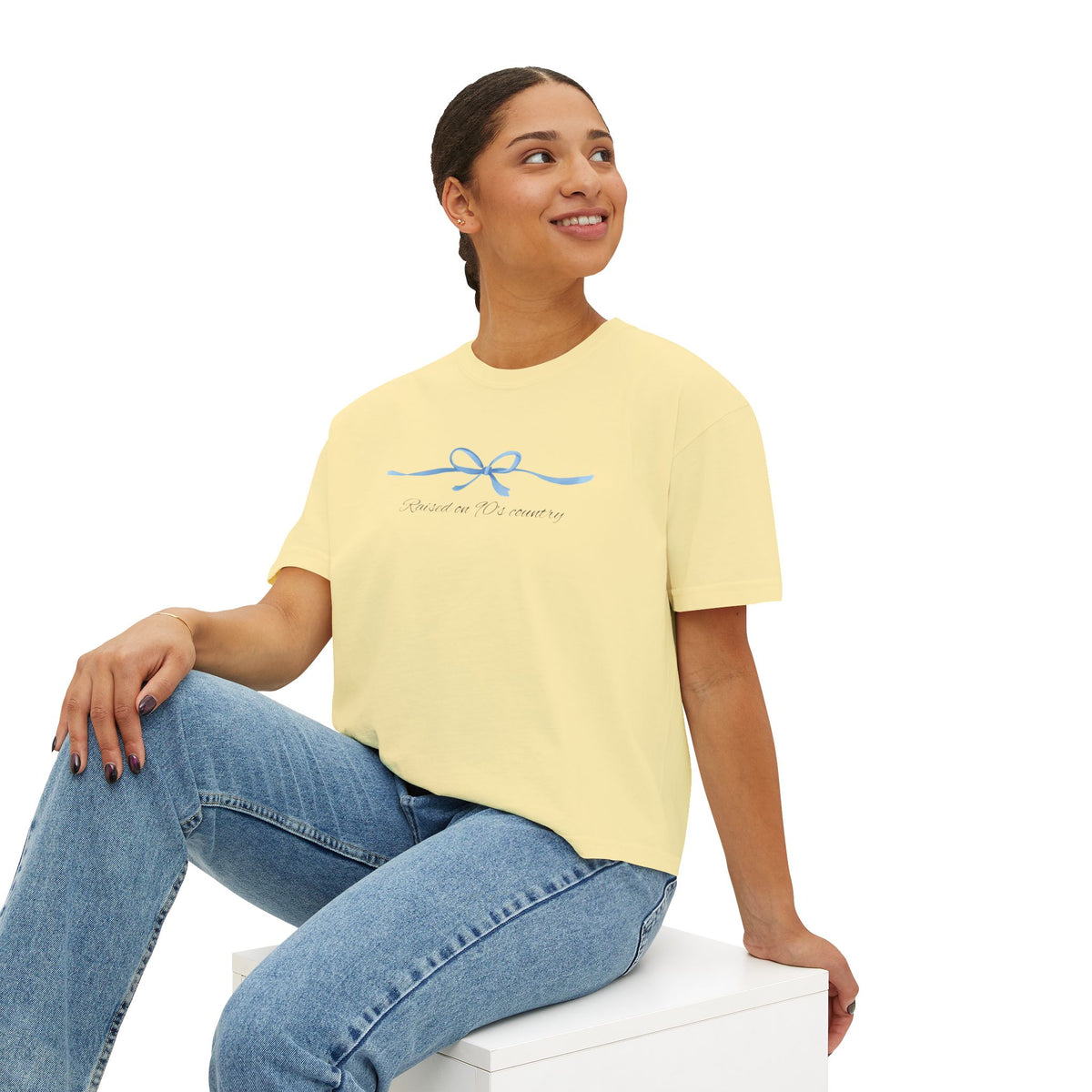 Raised on 90's country boxy tee