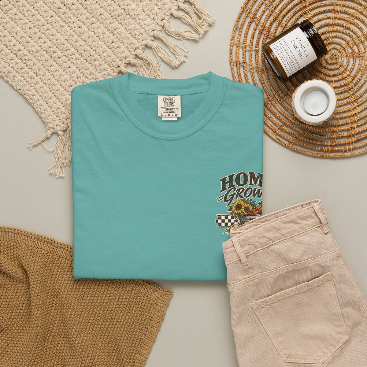 Home Grown Sunflower Garden T-Shirt