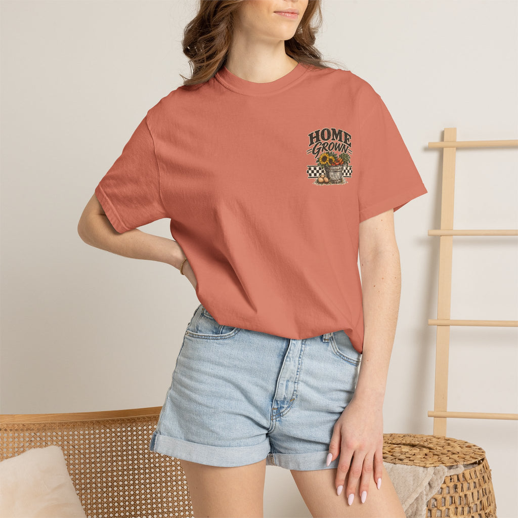Home Grown Sunflower Garden T-Shirt