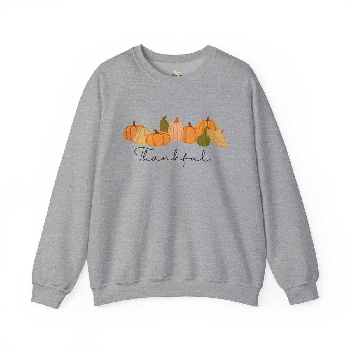 'Thankful' Pumpkin Crewneck Sweatshirt