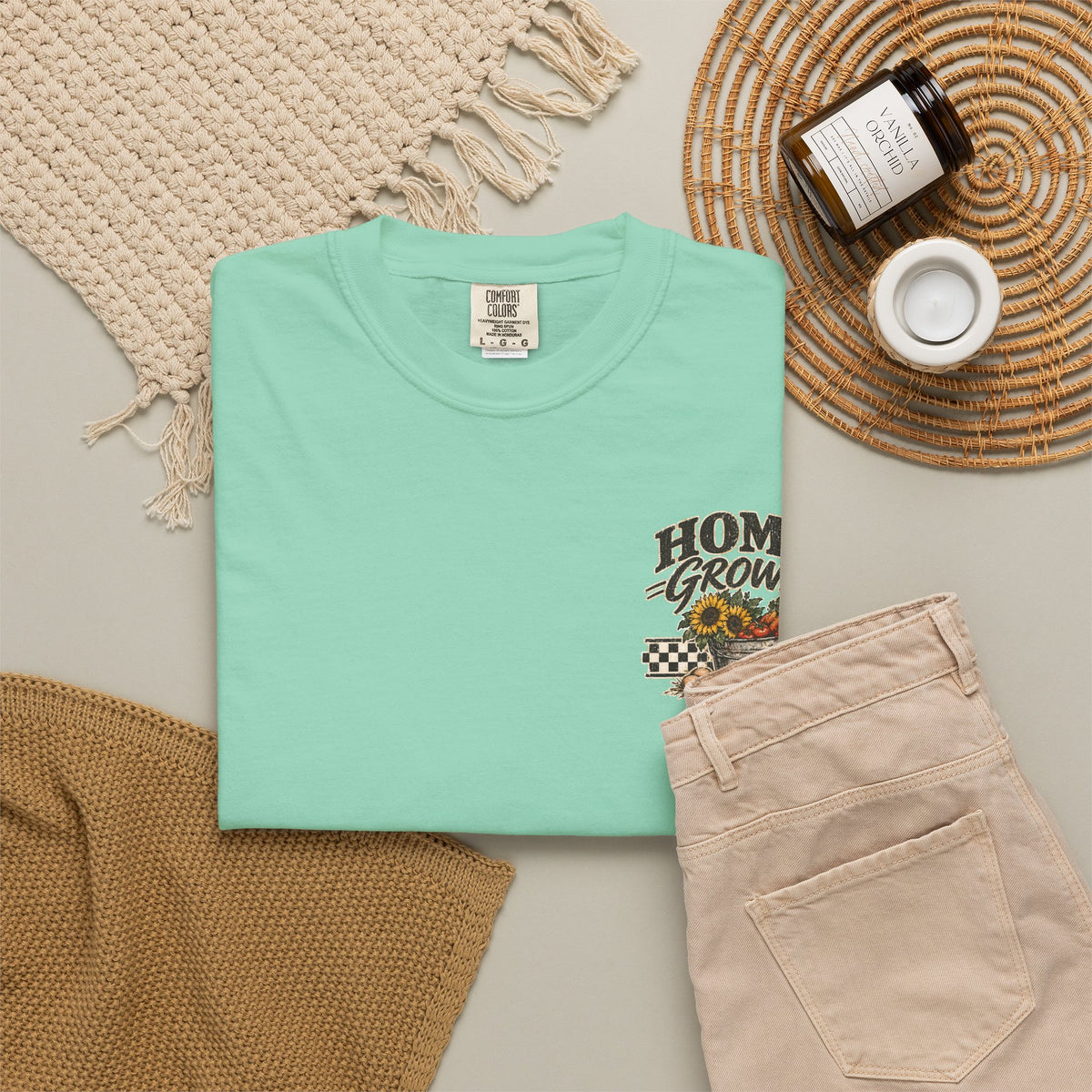 Home Grown Sunflower Garden T-Shirt