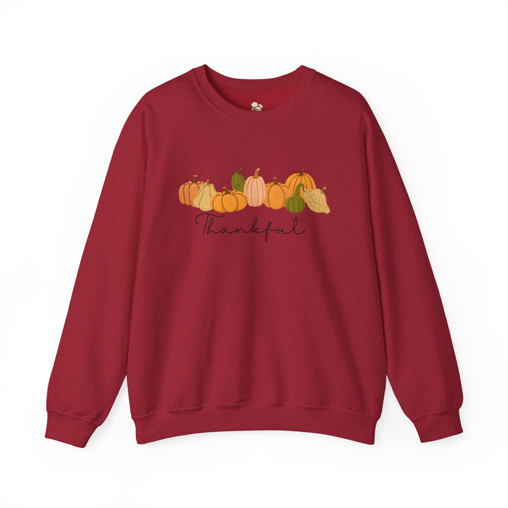 'Thankful' Pumpkin Crewneck Sweatshirt