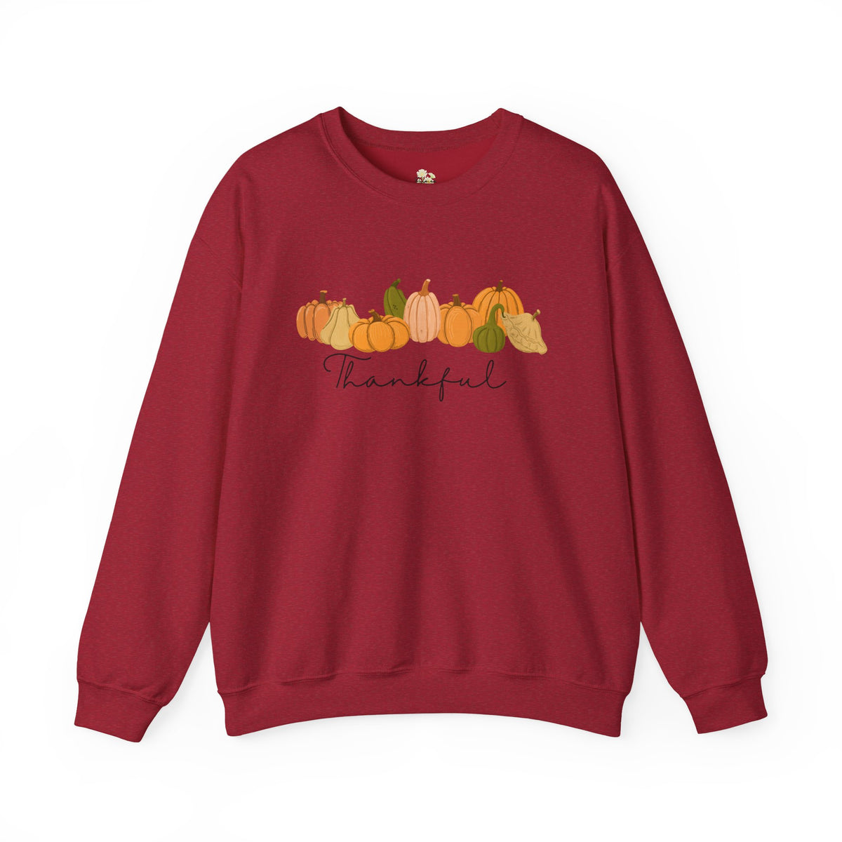 'Thankful' Pumpkin Crewneck Sweatshirt