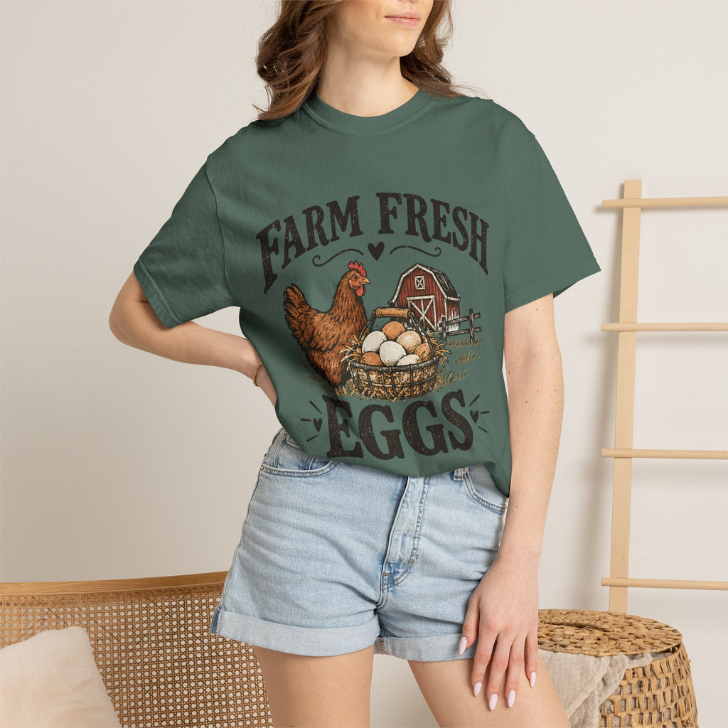Farm Fresh Eggs Chicken T-Shirt
