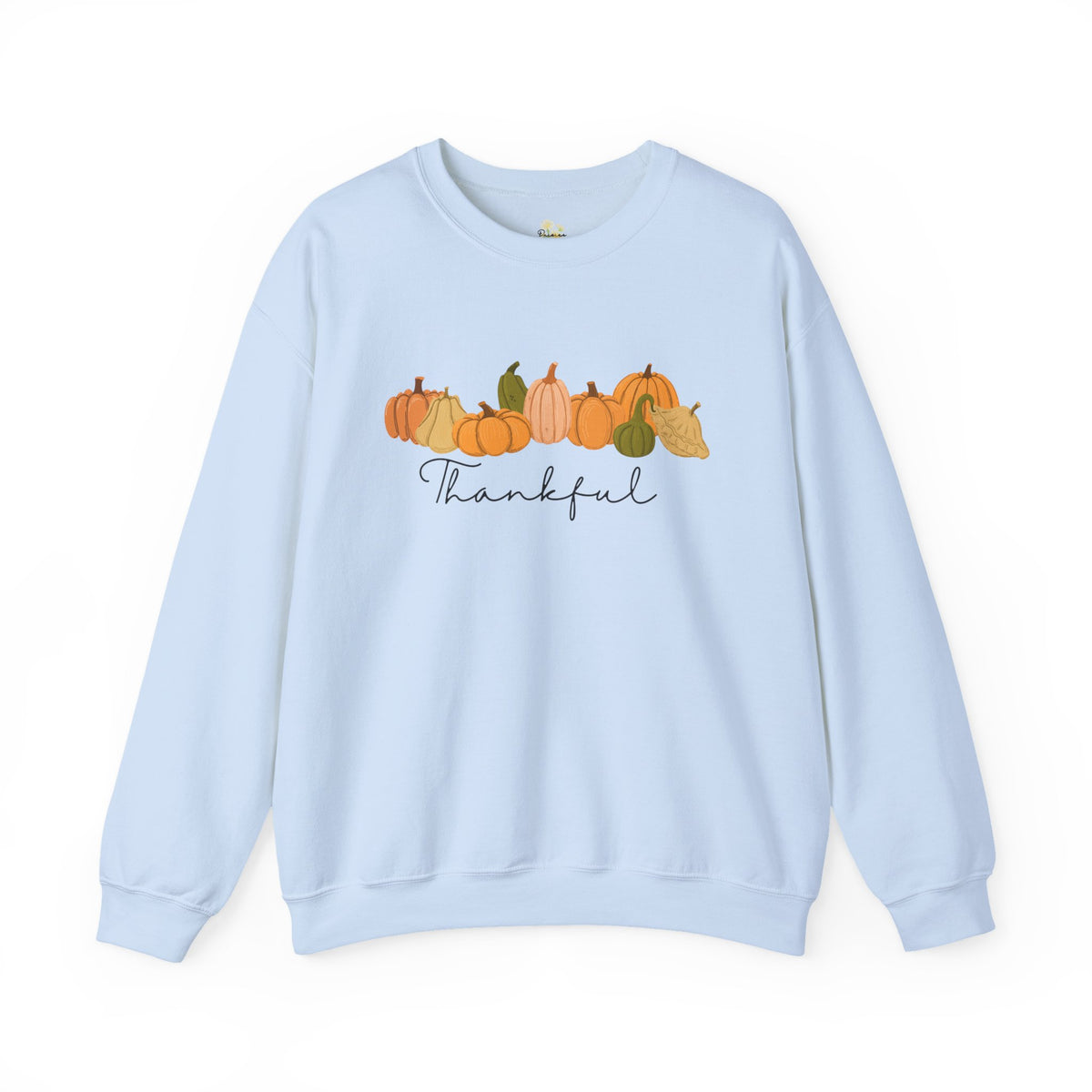 'Thankful' Pumpkin Crewneck Sweatshirt