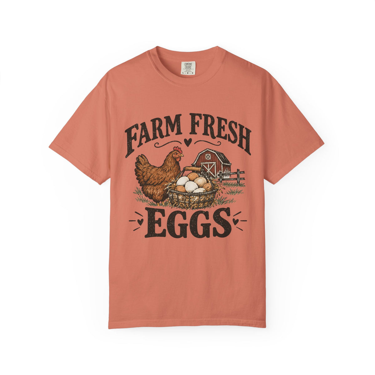 Farm Fresh Eggs Chicken T-Shirt