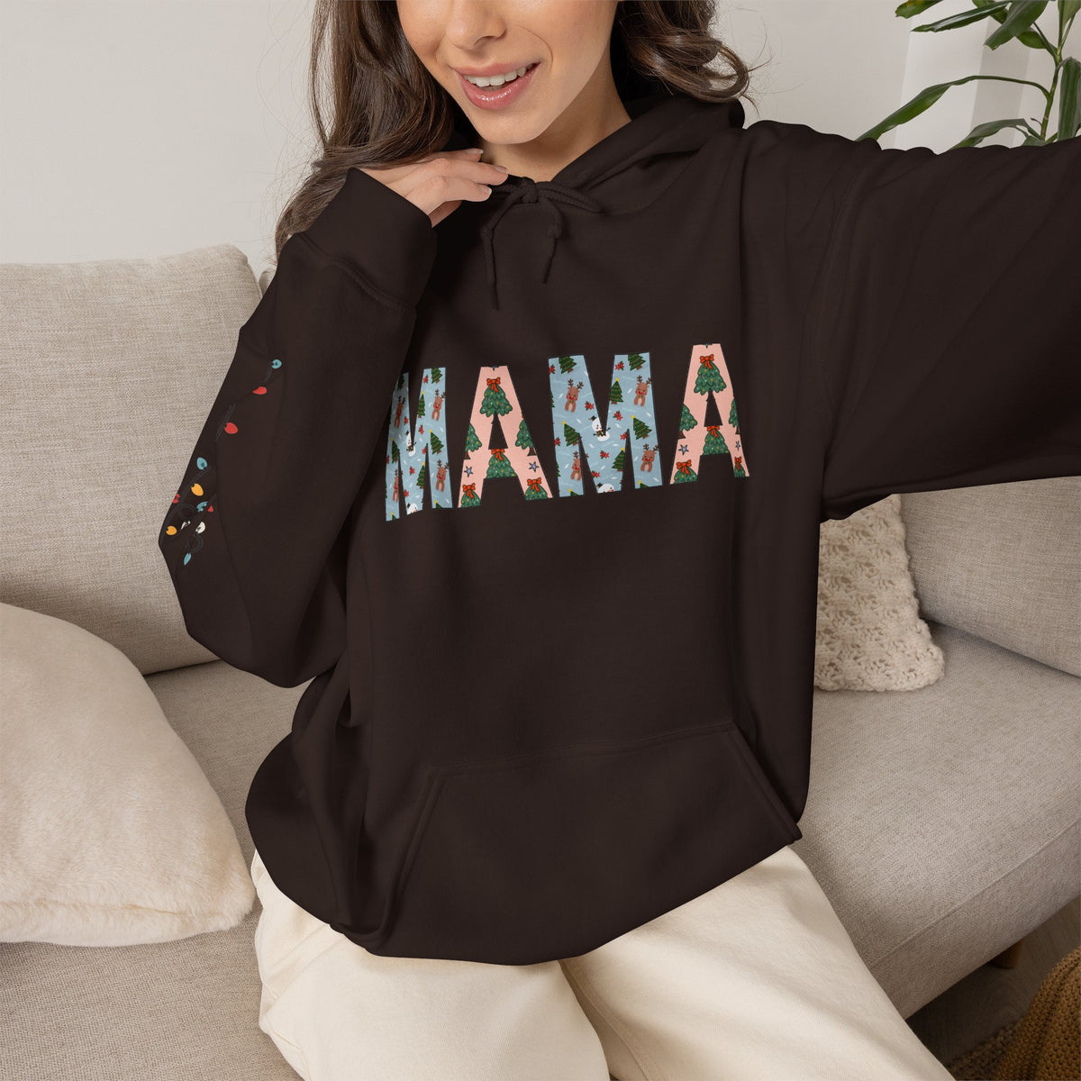 'MAMA' Christmas Hoodie