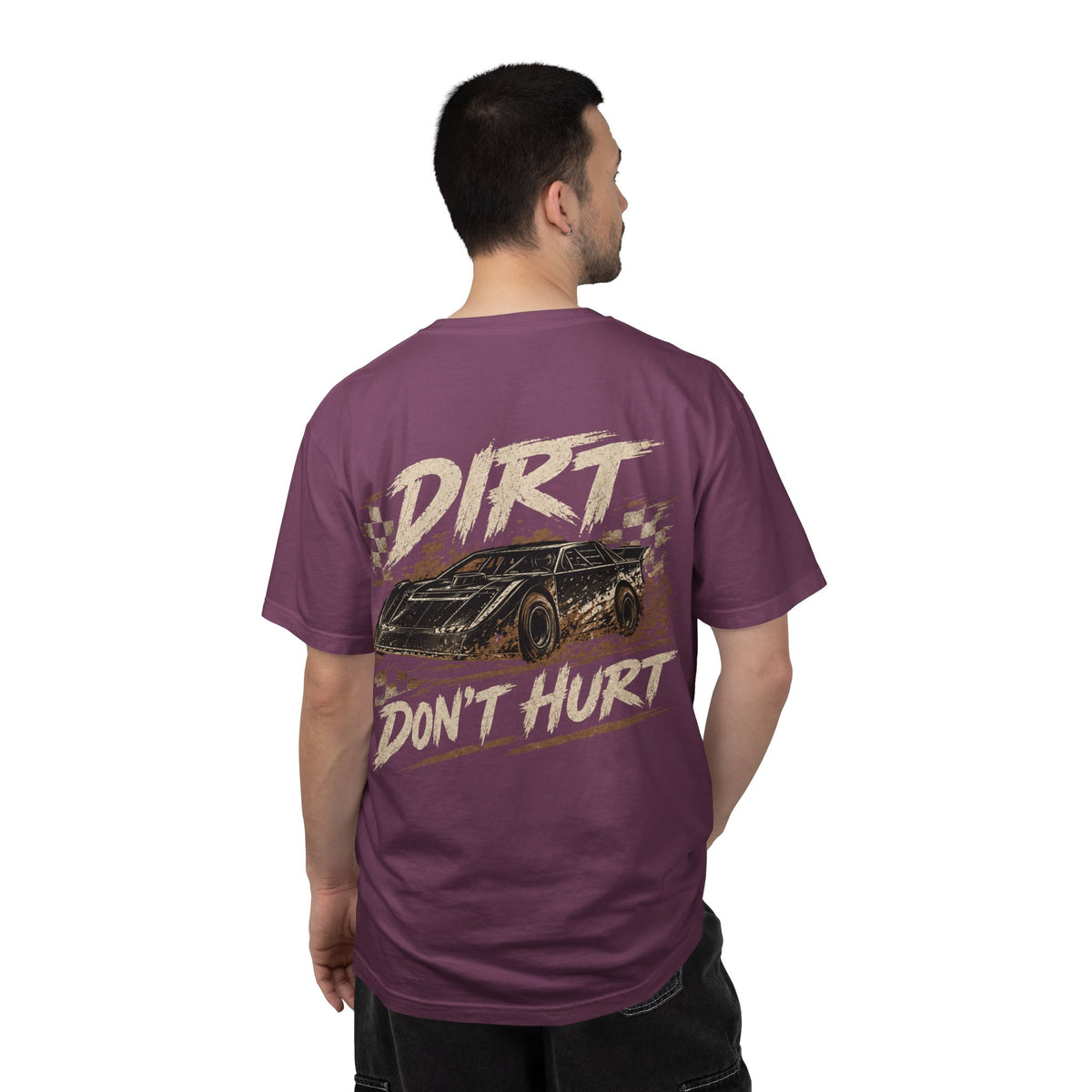 Dirt Don’t Hurt Vintage Race Car T-Shirt