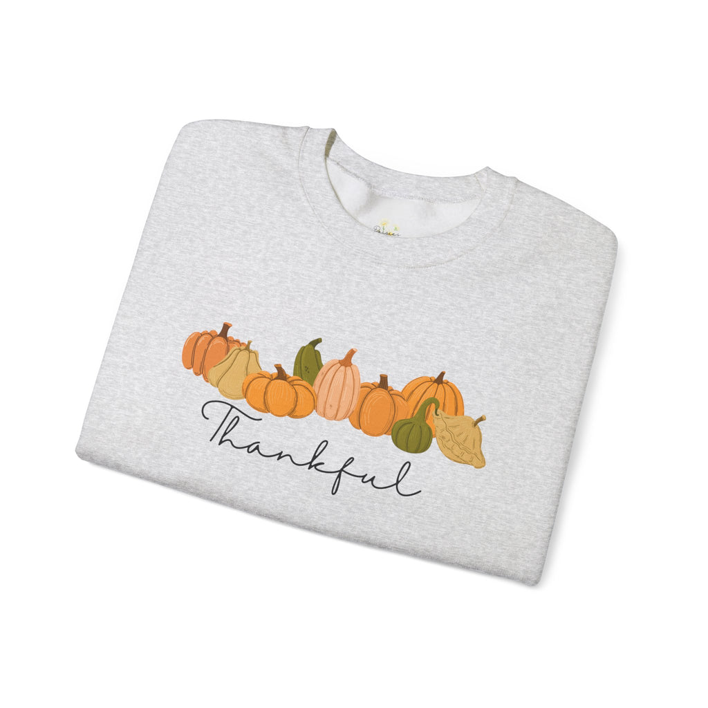 'Thankful' Pumpkin Crewneck Sweatshirt