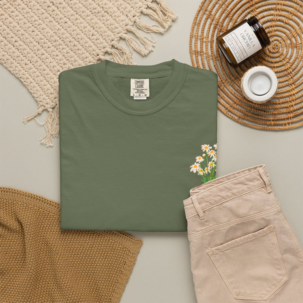 'Blame It on My Roots' Floral T-Shirt