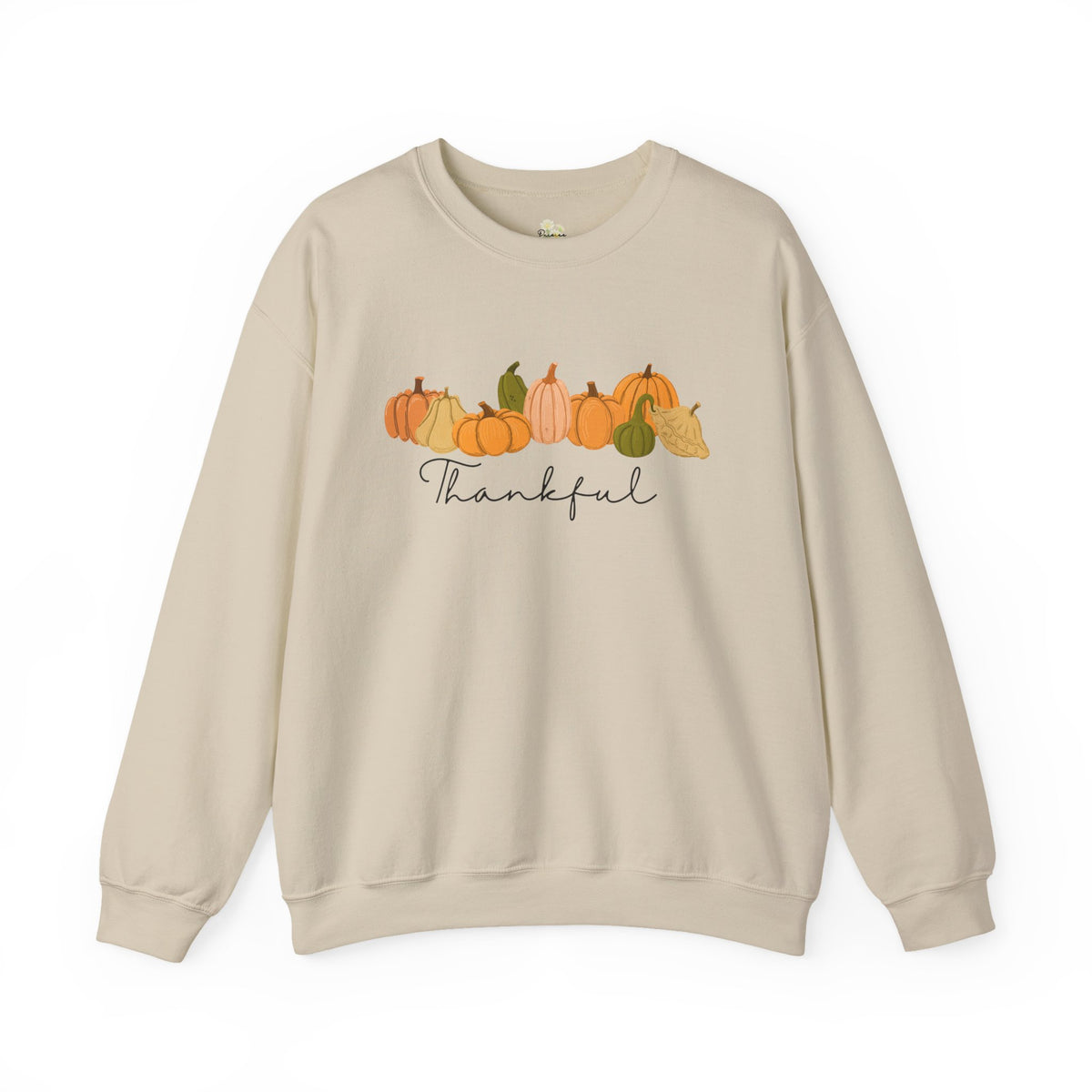 'Thankful' Pumpkin Crewneck Sweatshirt