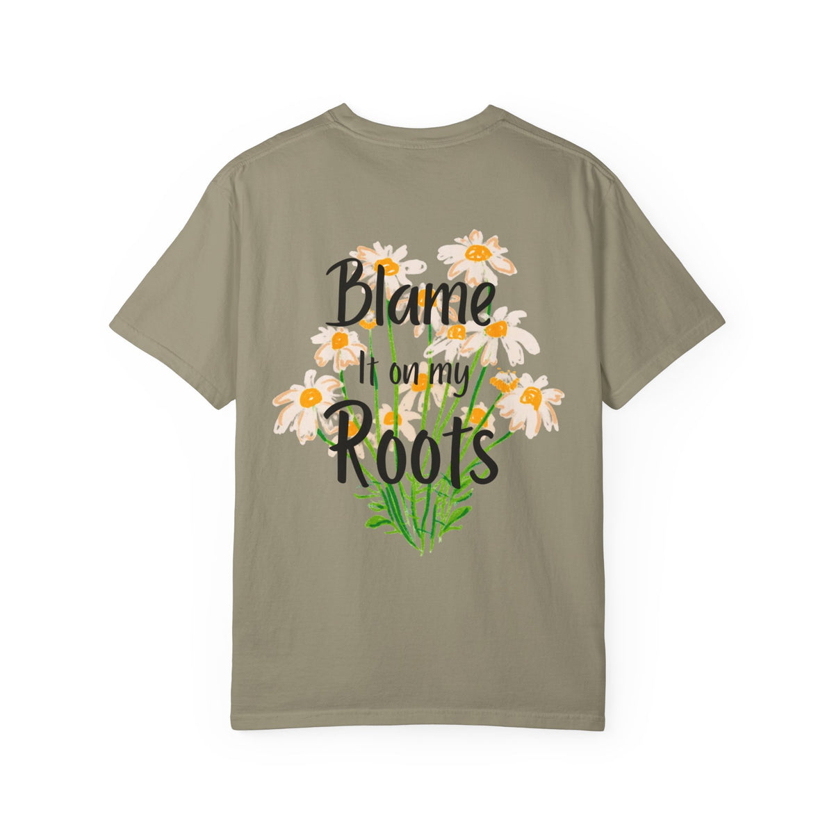 'Blame It on My Roots' Floral T-Shirt