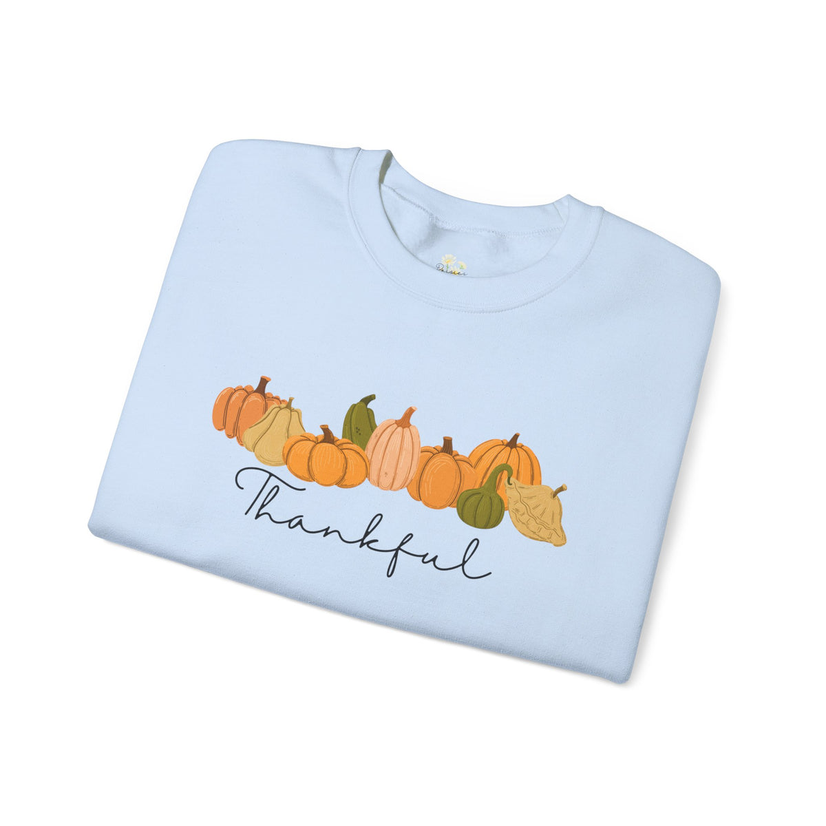 'Thankful' Pumpkin Crewneck Sweatshirt